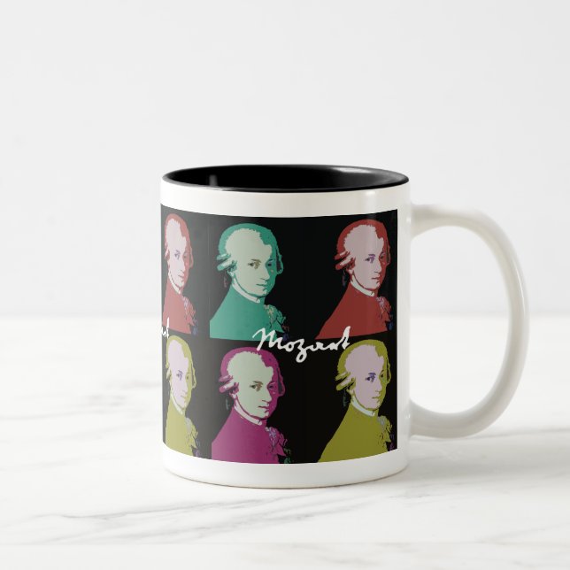 Vackert Mozart Mugg (Höger)