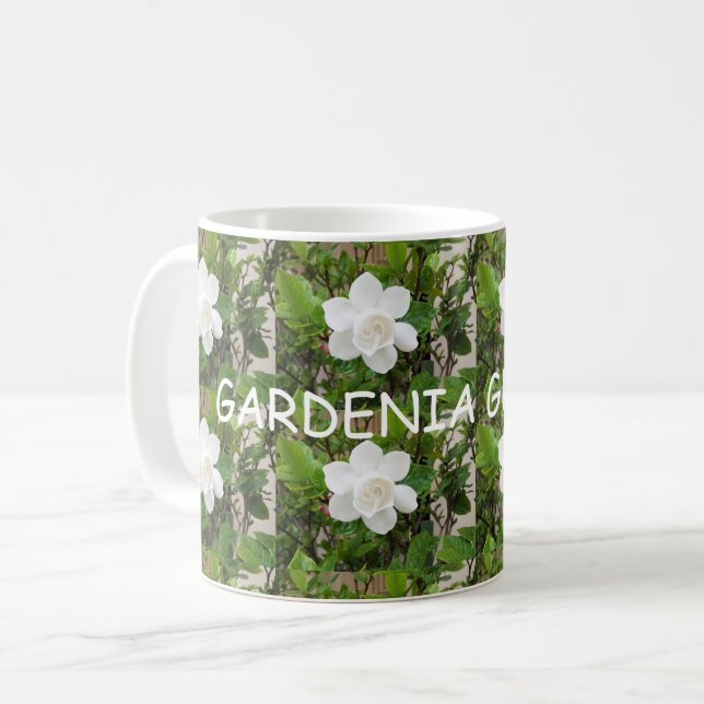 Vackert Mugg - Gardenia Grandma (Framsida vänster)
