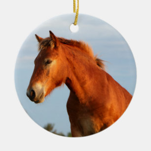 Vackert mun julgransprydnad keramik