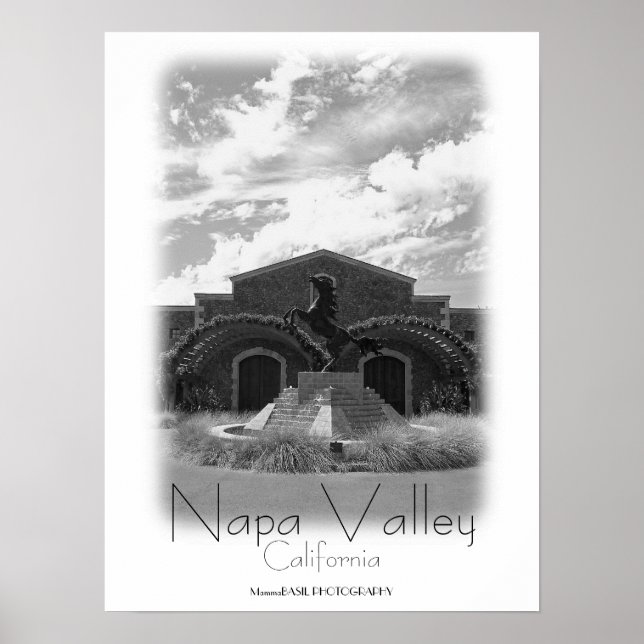 Vackert Napa Valley Poster! Poster (Framsidan)
