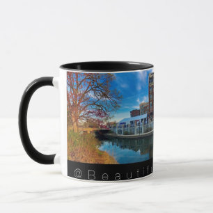 Vackert Naperville Riverwald Mugg