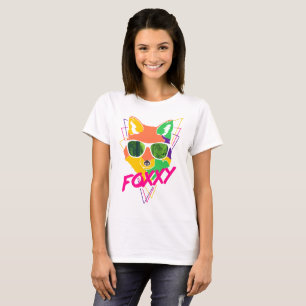 Vackert och späd dimma med glasögon t shirt