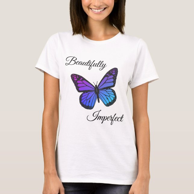 Vackert Ofullkomlig T Shirt (Framsida)