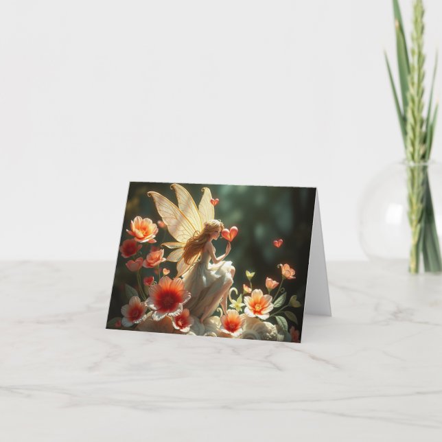 Vackert, ömtåligt, romskt mejeri helgkort (Framsida)