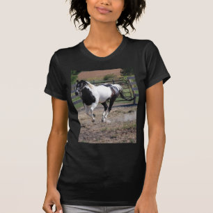 Vackert Paint Pinto Horse T-shirt