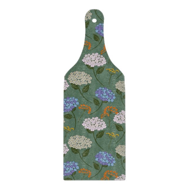 Vackert,Pastel färg Hydrangea & Wildblomma (Framsidan)