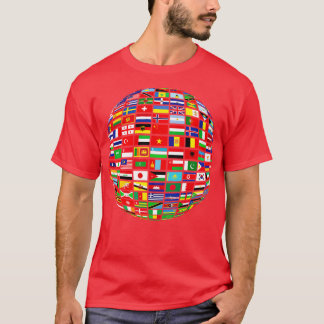 Vackert Peace-programmet i hela världen mot rasism T Shirt