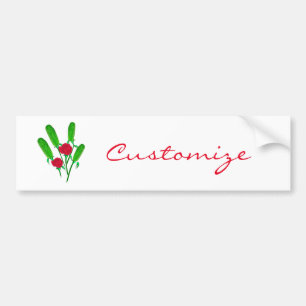 Vackert Pickle Bouquet med RosesThunder_Cove Bildekal