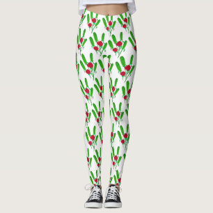 Vackert Pickle Bouquet med Rosor Thunder_Cove Leggings