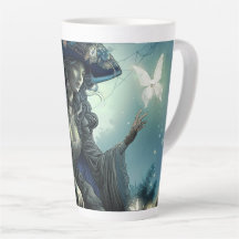 Vackert Pirat Fairy - Latte Mugg