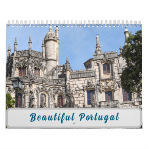 Vackert Portugal Kalender