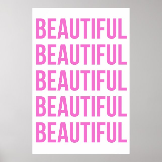 Vackert Poster (Framsidan)