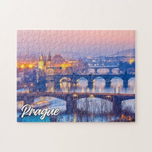 Vackert Prag, Tjeckien Pussel