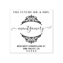 Vackert prydnadscirkel Framtiden Mr. Och Mrs.