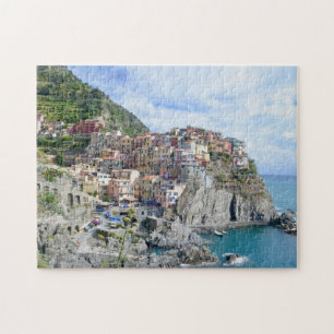 Vackert resefotografi-Cinque Terre, Italien Pussel