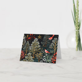 Vackert Retro-julkort Helgkort