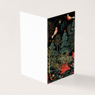 Vackert Retro-julkort Kort