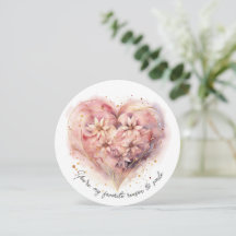 Vackert Ro Färgad Watercolor Heart