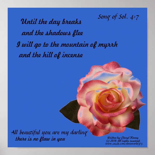 Vackert Ro Poster (Framsidan)