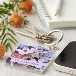 Vackert Rosa Flowers Anpassade