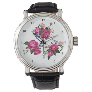 Vackert Rosor Wrist Armbandsur