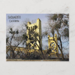 Vackert Sacramento-vykort! Vykort