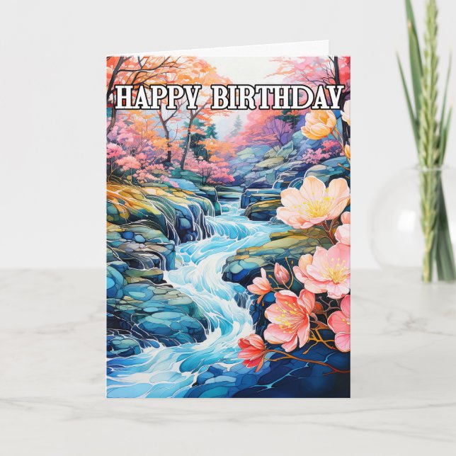 Vackert sent på sommaren på Cheek Kort (Framsida)