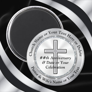 Vackert Silver Kor Church Party favors, kyrkan Magnet