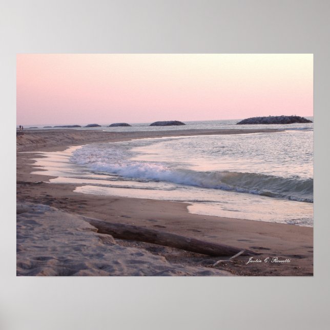 Vackert Sjö Erie Poster (Framsidan)