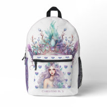 Vackert sjöjungfru lila av eget namn