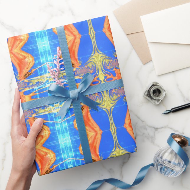 Vackert, skön, afrikansk stamkonst presentpapper (Gifting)