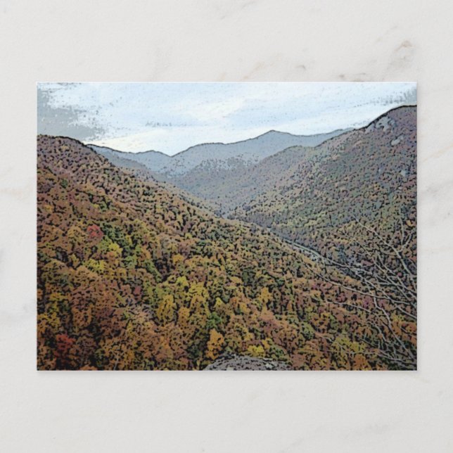 Vackert Skorsten Sten vykort (Framsida)