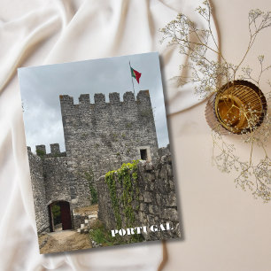 Vackert slott Portugal Fotografi,Anpassad resa Helg Vykort