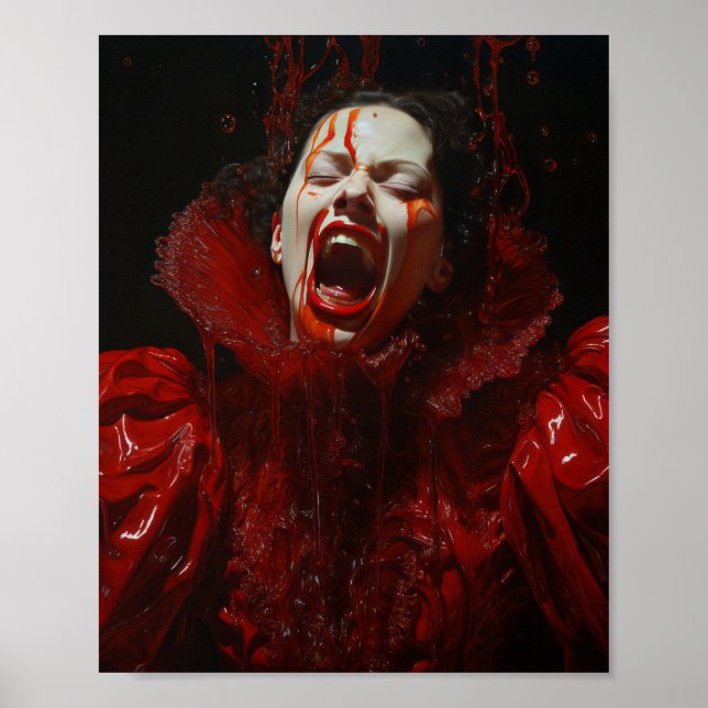 Vackert snöre 1700-talets Bathor Poster (Framsidan)