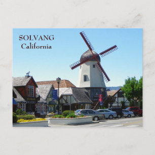 Vackert Solvang-vykort! Vykort