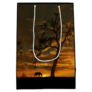 Vackert Southwest Horse Gift Bag
