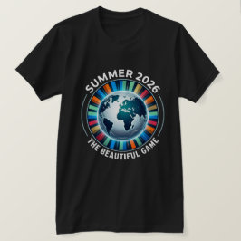 Vackert Spel Fotbollsfan 2026 T Shirt