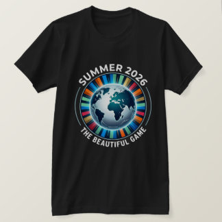Vackert Spel Fotbollsfan 2026  T Shirt