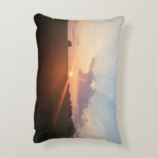 Vackert Sunset på Backe accent Pillow Prydnadskudde