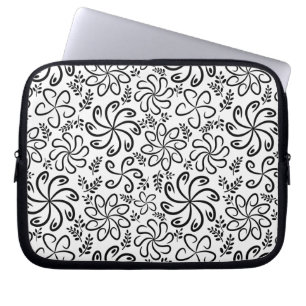 Vackert svart och vitt Laptop sleeve