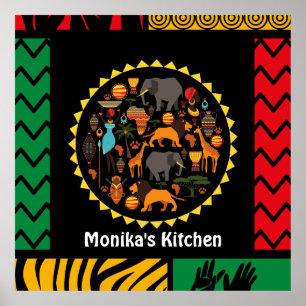 Vackert tapearkiv ger vibrerande färg redigerbart poster