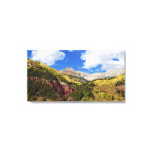 Vackert Telluride i Golden Autumn