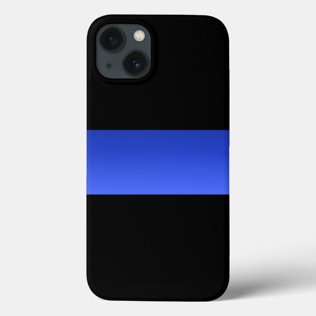 Vackert Thin Blue Line-polisövertoning (Baksida)