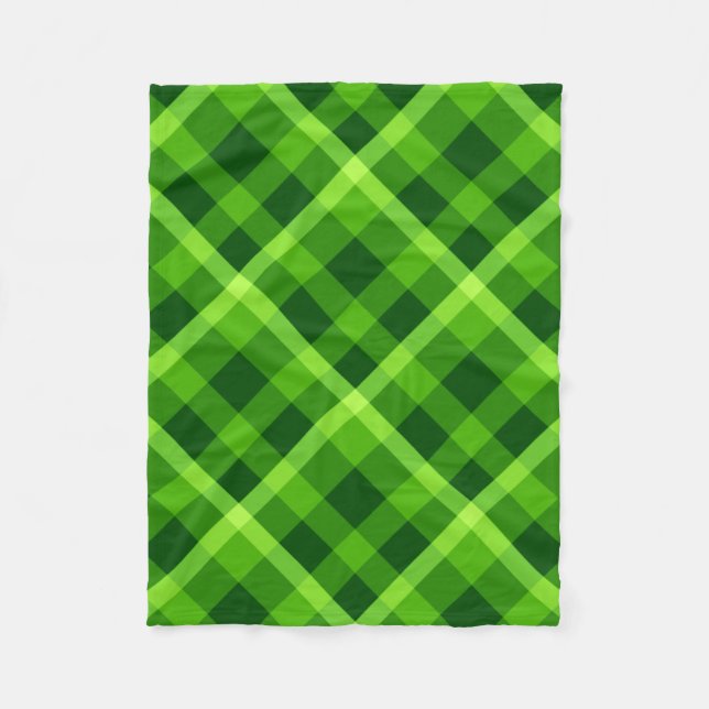 Vackert Träd Grönt Play Small Fleece Blanket (Framsidan)