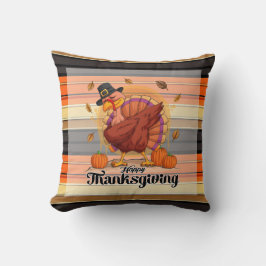 Vackert Trendig Thanksgiving - höstsamling Kudde