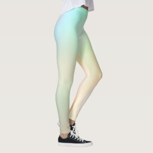 Vackert Trendig Vatten Färg Fashionable Leggings