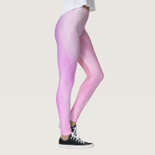 Vackert Trendig Vatten Färg Fashionable Leggings