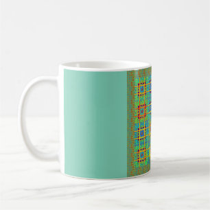 Vackert, underbart Mayan, etnisk design av vektor Kaffemugg
