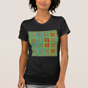 Vackert, underbart Mayan, etnisk design av vektor T Shirt