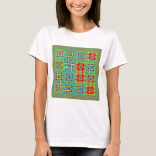 Vackert, underbart Mayan, etnisk design av vektor T Shirt